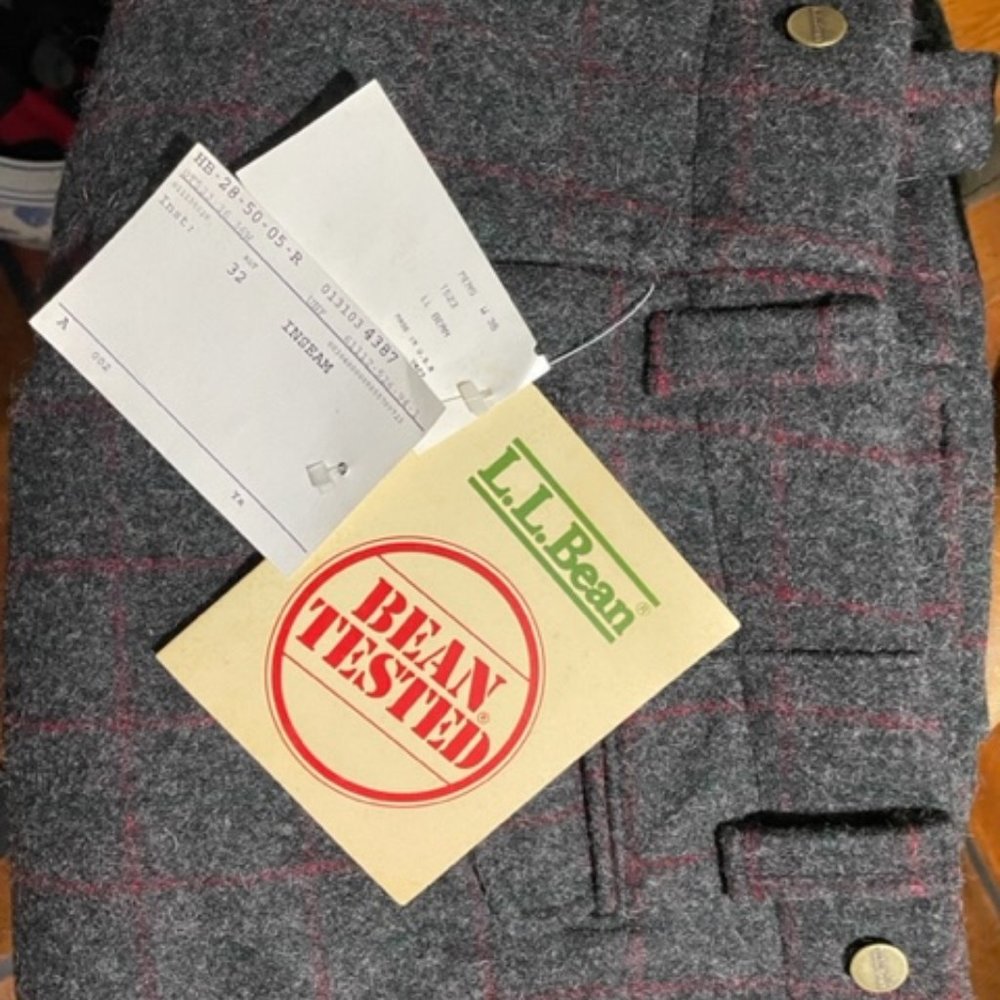 L.L. Bean Malone Plaid Guide Pants